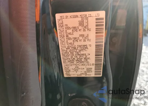 2000 Nissan Frontier Crew Cab Xe from USA, damaged, VIN 1N6ED27Y6YC391518